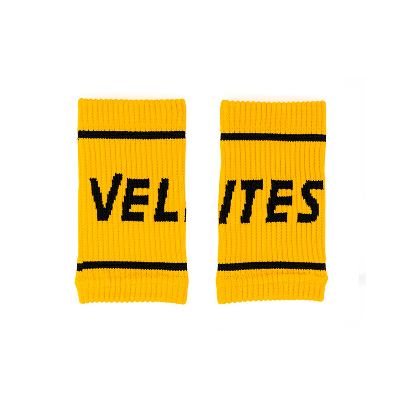 Muñequeras de tela - Amarillo