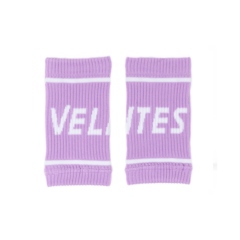 Muñequeras de tela - Morada